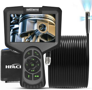 Hiacinto 15MEt@Co[XR[v fW^ HD 1080P OY J HƗp 5.0C`IPSXN[t IP68h{AXR[v 8mmY 8̒\LEDCg 15M