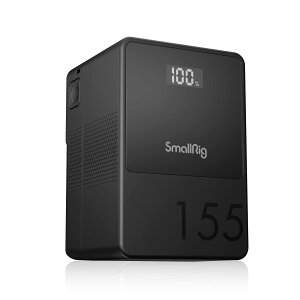 yzSmallRig VB155 ~j V }Eg obe[ Vobe[ 10500mAh(155Wh/14.8V) OLED XN[ 65W PD USB-C }[d D-TAP & USB-A fA DC |[g J COB LEDrfICg X}[gtH