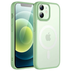 yzJEDirect iPhone 12/12 Pro 6.1C`p }Olbg P[X MagSafeɑΉ ̃}bgw ^ ϏՌ Jo[ (O[)