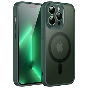 yzJEDirect iPhone13ProMax (13 Pro Max 6.7C`p) }Olbg P[X MagSafeɑΉ ̃}bgw JY Sی ^ ϏՌ Jo[ (~bhiCgO[)
