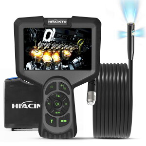 Hiacinto 10MEt@Co[XR[v fW^ HD 1080P OY J HƗp 5.0C`IPSXN[t IP68h{AXR[v 8mmY 8̒\LEDCg 10M