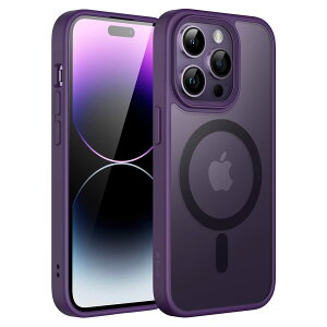 yzJEDirect iPhone 14 Pro 6.1C`p }Olbg P[X MagSafeɑΉ ̃}bgw ^ ϏՌ Jo[ (fB[vp[v)