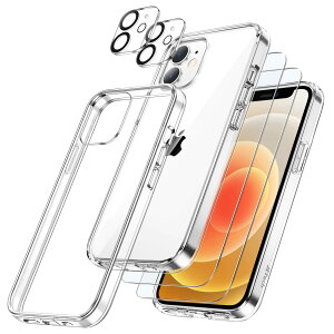yzJEDirect 5 in 1 iPhone 12 mini P[X (5.4C`p) tی 2tB+2JYtBt ΂݂Ȃ Sʕی KXtB ϏՌJo[ (NA)