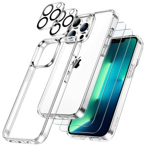 yzJEDirect 5 in 1 iPhone13ProMax P[X (13 Pro Max6.7C`p) tی 2tB+2JYtBt ΂݂Ȃ Sʕی KXtB ϏՌJo[ (NA)