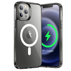 yzJEDirect iPhone12ProMax (12 Pro Max) }OlbgP[X (6.7C`p) MagSafe CX[dΉՌzop[Jo[ h~obN (ubN)