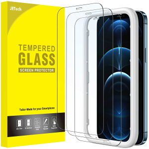 yzJEDirect iPhone12ProMax (12 Pro Max 6.7C`p) SʕیtB KXtB KChgt P[XɊȂ HDNA 3Zbg