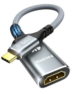 yzHighwings USB C - HDMI ϊA_v^ 4K@60Hz HDMI Type-C ϊA_v^[ type-c hdmiϊ ^CvC HDMI ϊRlN^[ [Thunderbolt 3 / 4] hdmi X}z ϊP[u USB C[qHDMIX iPhone 15 Pro/iM