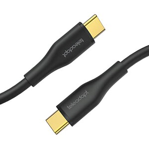 yzTeleadapt USB C to USB C VR P[u ϋv 60W USB PD } [dP[u Ή MacBook/ipad mini/ipad Pro/ipad Air/Galaxy/Android т̑̃^CvcfoCX i1.8m j