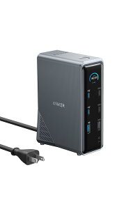 Anker Prime hbLOXe[V (14-in-1, Dual Display, 160W) USB PDő100Wo͑ΉUSB-CAbvXg[|[g Built-in GaN AC-DCdu 10Gbpsf[^] 4K 60Hz HDMI 2.0|[g 1GbpsC[Tlb