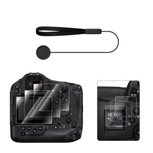VOVMOEYA 6 XN[یtB For Canon EOS R5 Mark II,for CANON EOS R5 for CANON EOS R5 Mark2 for CANON EOS R3 for CANON EOS R1y3*LCDKXtB+3*PETV_[XN[یtBztv