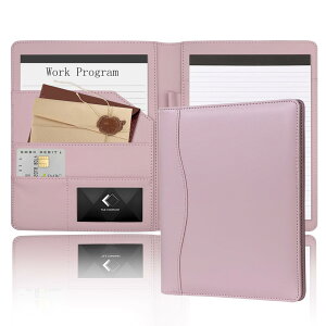 【送料無料】バインダー 高級PU A5 ノートカバー 二つ折り ファイルフォルダー ビジネス バインダー 多機能 ファイル ホルダー ペン挿し 名刺 メモ 書類 整理 収納 ポケット付き プレゼント