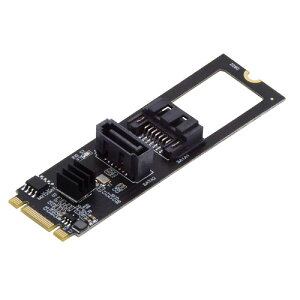 yzCablecc PCI Express NGFF L[ B+M - SATA 3.0 6Gbps fA|[g A_v^[ Ro[^[ n[hhCugJ[h JMB582 2280