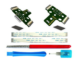 yzElecGear 2 USB C[d|[gPCB p̑1 PS4 Rg[[ADS4  Micro-USB ̓|[g USB Type-C RlN^ A_v^[ɃAbvO[hAJDS-001AJDS-011AJDS-030 ̌iAt