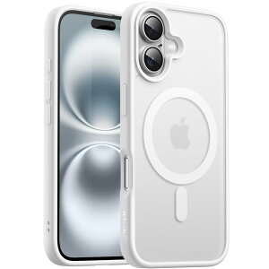 yzJETech iPhone 16 6.1C`p }Olbg P[X MagSafeɑΉ ̃}bgw ^ ϏՌ Jo[ (zCg)