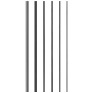 yzLEDMOMO J[{[rO  C 6pcs J[{t@Co[bh ފƏCc[ ފƏCJ[{t@Co[ 10cm (1+1.5+2+2.5+3mm+3.5mm)