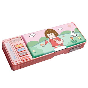 【送料無料】ZEWZE 筆箱 小学生 多機能 ペンケース 大容量 箱型 おしゃれ キャラクター 鉛筆削り付き ふでばこ 筆入れ 文房具収納ボックス 筆箱 筆記具 収納 文具収納ケース 入学 入学祝 新学