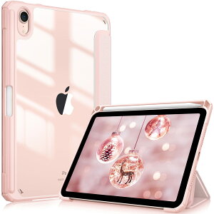 Fintie for iPad Mini 7 P[X (A17 Pro 2024) / iPad Mini 6 P[X 2021 8.3C` 7/6 obNJo[ Pencil [\ Pencil CX[dΉ O܃X^h X[v@\ y ^ h~ PU