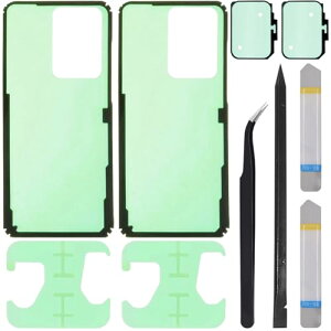 yzZHUROUPU G988 for Samsung MNV[ S20 Eg G988 6.9 C` 2020 NAƌ݊̂pobe[ Jo[hڒ܂ƃJڒ (2PCS) ̂߂̔wʃJo[ڒXebJ