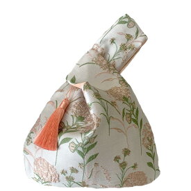 【送料無料】和装バッグ レディース 巾着袋 花柄 ポーチ 浴衣 バッグ 片手 持ち ハンドバック 和風小物入れ 小銭入れ 浴衣用 和柄 花火大会 七五三 女の子 夏祭り お正月に 卒業式 お祭り