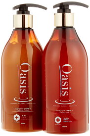 【送料無料】オーセル Oasis(オアシス) 天然シャンプー&コンディショナーセット 各 400ml [ヘルスケア&ケア用品] サイズ：400ミリリットル (x 1)