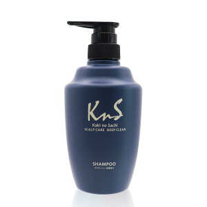 【送料無料】【医薬部外品】柿のさち KnS スカルプ Deep クリア シャンプー コンディショナー メンズ 加齢臭対策 体臭予防 消臭 日本製 色:ブルー、サイズ:500ミリリットル (x 1)