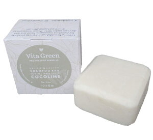 yzVitaGreen shampooBar COCOLIME r^O[ oC ~Ax TCYF70O x 1