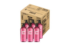 【送料無料】花王プロシリーズ【空容器】 【ケース販売】 花王 アプリケーター フィエスタ ピュアシャイン シャンプー 800ml 梱販売用 業務用 花王プロフェッショナル・サービス 色:ピンク