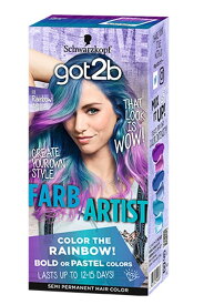 【送料無料】got2bカラークリーム 色：レインボーアクア、サイズ：1個 (x 1)