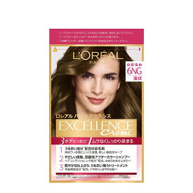 【送料無料】L'Oreal Paris(ロレアルパリ) エクセランス R 液状タイプ ヘアオイルキット 色：6NG 緑がかったやや明るい栗色、サイズ：1個 (x 1)