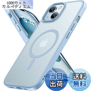�y���������zMiracase iPhone13/14/15 /16/17�P�[�X�yMagsafe�Ή��E�ČR�K�i�z�ϏՌ��A���h�~�A���΂ݖh�~�A�����Ĕ��ɗD�����f�U�C���A�����{�^���A�}�b�g�A�t���X�g �F�F���F�A�T�C�Y�FiPhone 15