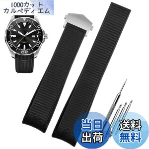 �y���������z[HEYOZURY] TAG HEUER �x���g ���o�[ ���v�o���h 22mm �V���R�� �_�炩�� �r���v�x���g �r���v�o���h D�o�b�N���� �r���v�o���h TAG HEUER (�^�O�z�C���[) �Ή� �����t�������x���g�H��t
