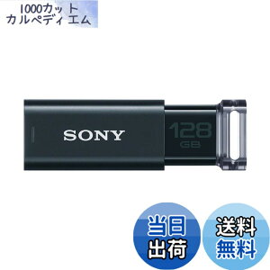 �y���������zSONY USB������ USM-U�V���[�Y �F�F�u���b�N�A�T�C�Y�F128GB