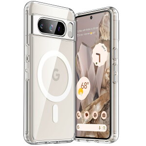 yzJETech Google Pixel 8 Pro 6.7 C` 2023p }OlbgP[X MagSafeANZTΉ ϏՌX}zیJo[ ΂܂Ȃ n[hNAPCobN (NA)