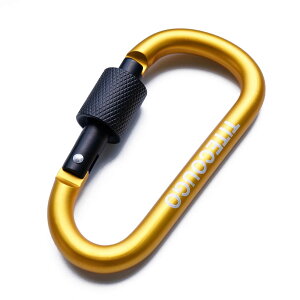 【送料無料】TITECOUGO アウトドア カラビナ おしゃれ 登山 小型 アルミ Dフック 頑丈 ネジロック バンジーコード ブランコ hammocks ハンモックテント キャンプ 用品 キーホルダー 釣り ハイキン