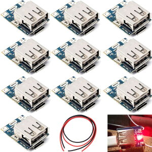 �y���������zYoumile 10pcs 5V Battery Charging Protection Board 1A Boost Step-Up Power Module 134N3P Li-ion Charger Board for DIY LED Display USB and Micro Port
