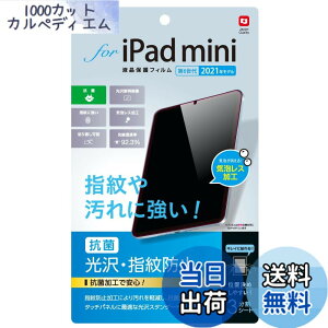 �y���������ziPad mini ��7���� 2024 A17 Pro / ��6���� 2021 �t���ی�t�B���� ���� �w��h�~ �C�A���X���H �N���A