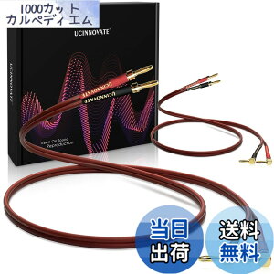 �y���������zUCINNOVATE�o�i�i�v���O�t��2�p�b�N14 AWG���X�s�[�J�[���C���A�����b�L���p�o�i�i�v���O�t��2X 2m HiFi OFC�X�s�[�J�[�P�[�u���A�I�[�f�B�I�}�j�A�T�E���h�A���v�p�I�[�f�B�I�P�[�u