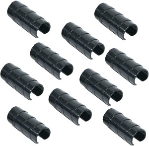 【送料無料】AllBright ビニールハウスパッカー ビニールハウス パッカー 10個入 ハウスパッカー 温室用パッカー 固定 留め具 フィルム ネット ガーデニング 支柱 家庭菜園 農園 (φ25mm)