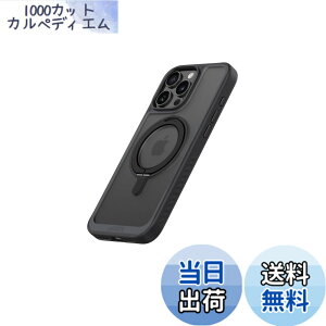 �y���������zAnker MagGo Magnetic Case (360°�����O�X�^���h, iPhone 16 Pro�p) �u���b�N MagSafe�Ή� �����O�X�^���h�t�� �X�}�z�P�[�X �}�O�l�b�g����/����~�� / 360°�����ی�/�ϏՌ�/���ϋv��/���΂݂�