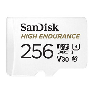 yzy TfBXN Ki z SanDisk microSD J[h 256GB UHS-I U3 V30 Class10 hCuR[_[ ĎJ ϋv High Endurance SDSQQNR-256G-GH3IA ȈՃfUCpbP[W 2NԌۏ