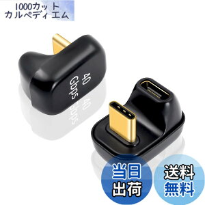 �y���������zDuttek 40Gbps USB C U���^�A�_�v�^�[ 100W 1�p�b�N 180�x�p�x�t�� USB Type C �I�X���X �����R�l�N�^�[ USB Type-c U���A�_�v�^Thunderbolt 3/4�Ή� MacBook Air/Pro/�m�[�g�p�\�R��/�g�ѓd�b�p