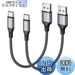 �y���������zRAVIAD USB Type C �P�[�u���y0.3m/2�{�Z�b�g�z�^�C�v C �P�[�u�� 3A �}���[�d �����f�[�^�]�� ���ϋv�i�C�����҂� USB-A to USB-C �P�[ �u�� Redmi 9T�AXperia XZ3 XZ2 XZs�AGalaxy S21 S10+ S9 S8�ANote 10 