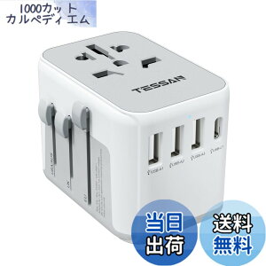 �y���������z�C�O �ϊ��v���O TESSAN �R���Z���g�ϊ��v���O �S���E�Ή� �ϊ��� A/BF/O/C�^�C�v 3��USB-A��1��USB-C�|�[�g�t�� ���[���b�p/�؍�/�C�M���X/�A�����J/�I�[�X�g�����A/�����Ȃǂ̍��ɑ�