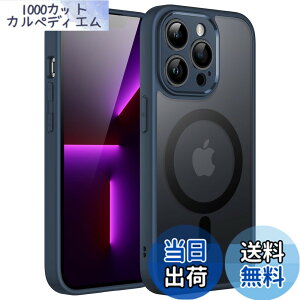 �y���������zJETech iPhone13ProMax (13 Pro Max 6.7�C���`�p) �}�O�l�b�g �P�[�X MagSafe�ɑΉ� �������̃}�b�g�w�� �J���������Y ���S�ی� ���^ �ϏՌ� �J�o�[ (��)