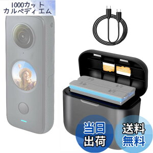 �y���������zLINGHUANG Insta360 ONE X2 �o�b�e���[�[�d�� ONE X2 �}���[�d��Insta360 ONE X2 �[�d�� PD2.0/PD3.0�T�|�[�gONE X2 �o�b�e���[�����[�d�n�u insta 360 one x2�J�����A�N�Z�T���[�p