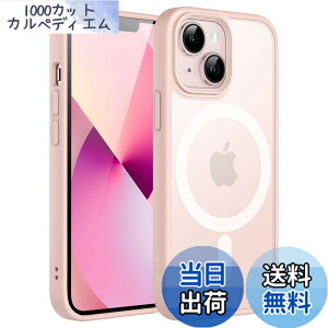 �y���������zJETech iPhone 13 mini 5.4�C���`�p �}�O�l�b�g �P�[�X MagSafe�ɑΉ� �������̃}�b�g�w�� ���^ �ϏՌ� �J�o�[ (�`���[�N�s���N)