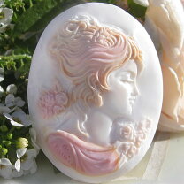 楽天市場】カメオ コンクシェル（ジュエリー・アクセサリー）の通販 