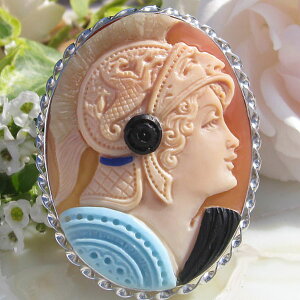 �󏭍�i Giovanni Romano�� �R���l���A���@�V�F���J���I���h�@���s�X���Y���@�l�H�^�[�R�C�Y�@�}�U�[�I�u�p�[��(�^���L)�@SILVER �y���_���g �u���[�`�y���������_�A�e�i�z