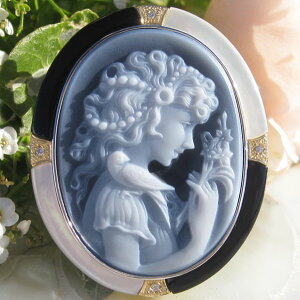 Hans-Peter Muller Xg[JIōubNmE L, IjLX, VR_Ch0.04ct, K18 SILVER y_gEu[`yɏCRz