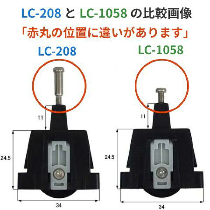 楽天市場】新日軽 網戸 戸車 S8LC1058 住宅用 サッシ テクト 網戸部品 